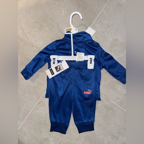 Puma Vibrant Blue Infant Tracksuit - Picture 3 of 4